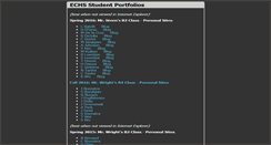 Desktop Screenshot of ecstudents.net